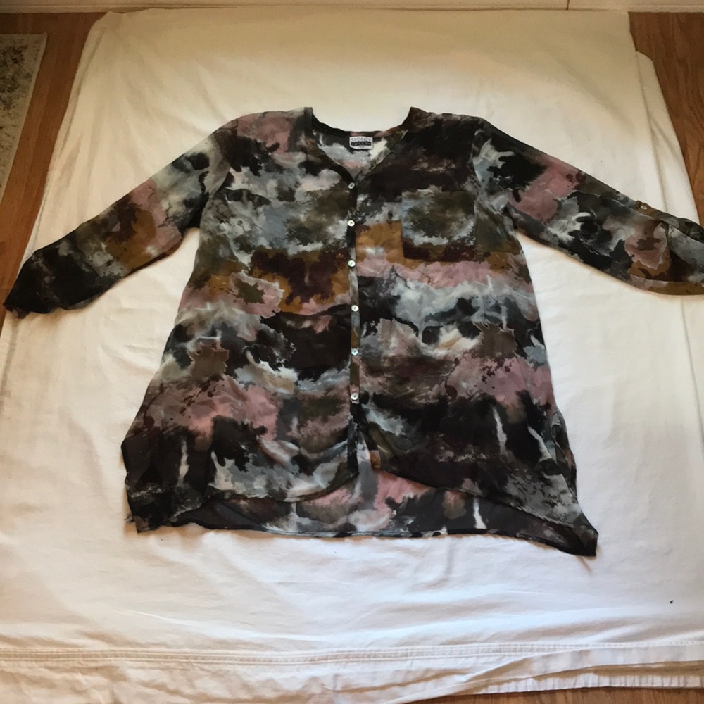 Sheer blouse
